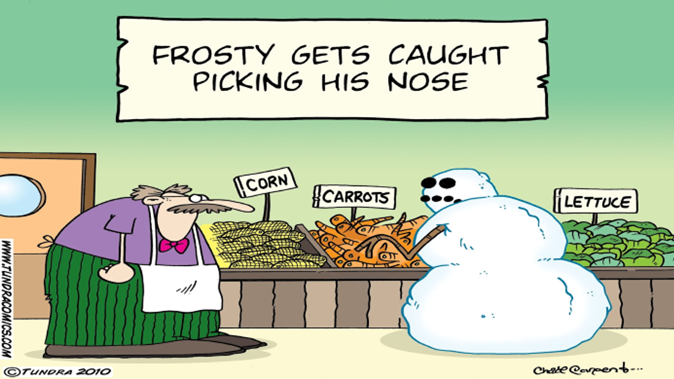 Snowman Comic