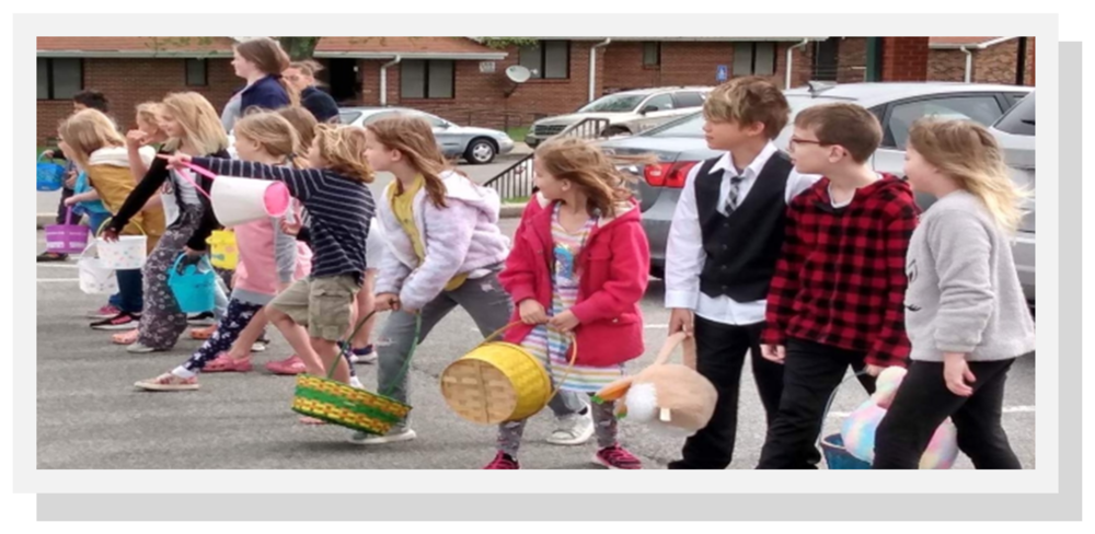 Children With Easter Baskets