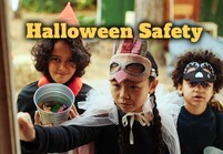 Halloween Safety Tips flyer information above