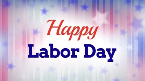 Happy Labor Day flyer information above